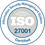 Lencana ISO/IEC 27001:2022 Mayar