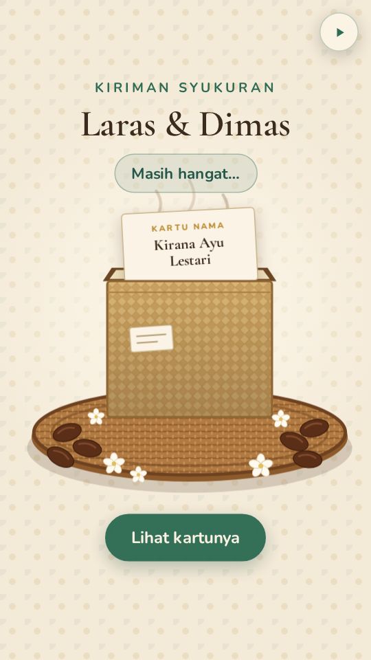 Contoh ucapan untuk si kecil