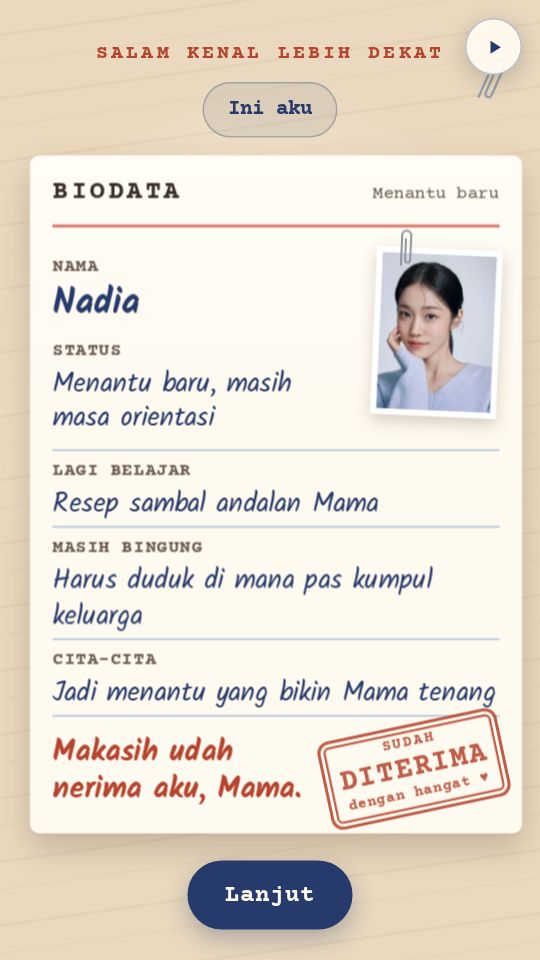 Contoh ucapan untuk mertua