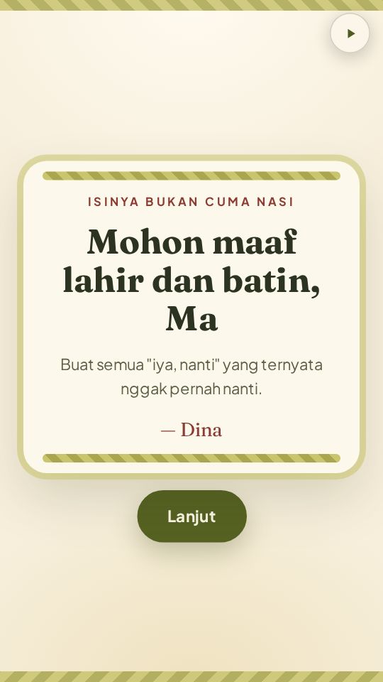 Contoh ucapan untuk kakek & nenek