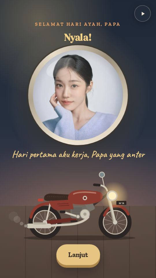 Contoh ucapan untuk ayah