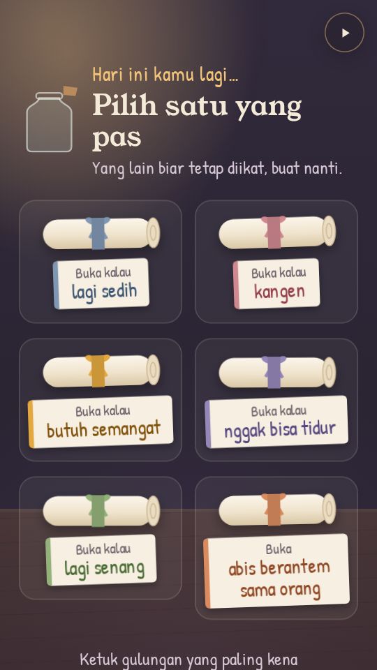 Contoh ucapan untuk diri sendiri